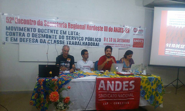 Encontro da Regional NE III reforça a construção da Greve Geral